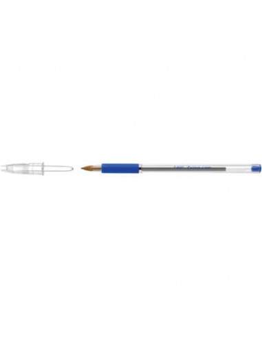 Penna a sfera BIC Cristal Grip M 1 mm blu 889985 Bic - 1