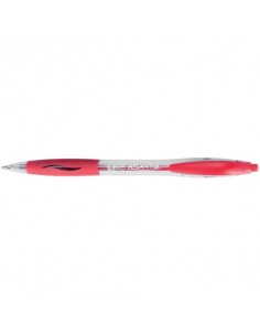 Penna a sfera a scatto BIC Atlantis Classic NF M 1 m rosso 8871331 Bic - 1