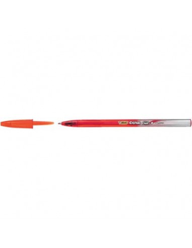 Penna gel BIC Cristal Gel+ M 0,7 mm rosso 919236 Bic - 1