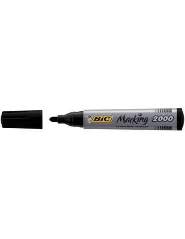 Marcatore permanente BIC Marking 2000 punta conica 4,95 mm nero 8209153 Bic - 1
