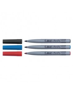 Marcatore permanente BIC Marking Pocket 1445 punta conica 1 mm blu 8209012 Bic - 1