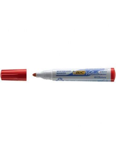 Marcatore per lavagne bianche BIC Velleda 1701 punta conica 1,5 mm rosso 904939 Bic - 1