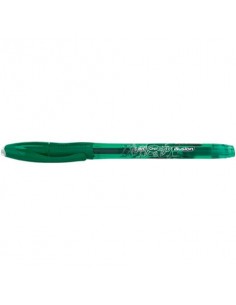 Penna gel cancellabili BIC Gel-ocity Illusion M 0,7 mm verde 943443 Bic - 1