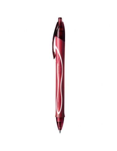 Penna gel a scatto BIC Gel-Ocity Quick Dry M 0,7 mm rosso 949874 Bic - 1