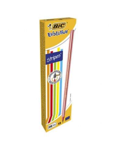 Matita BIC Evolution Stripes HB  918487 Bic - 1