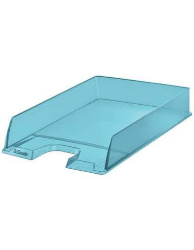 Vaschetta portacorrispondenza Esselte Colour'Ice polistirolo A4 blu trasparente - 626274 Esselte - 1