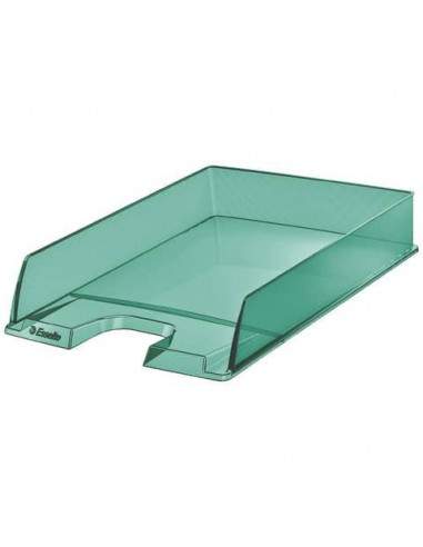 Vaschetta portacorrispondenza Esselte Colour'Ice polistirolo A4 verde trasparente - 626275 Esselte - 1