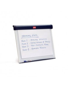 Portablocco a cavalletto Nobo Barracuda da scrivania blu 1902267 Nobo - 1