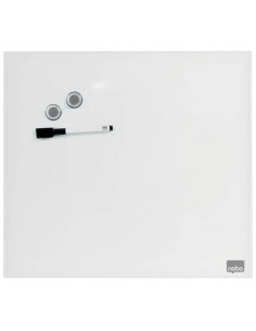 Lavagna magnetica in vetro Nobo Diamond cancellabile 300x300 mm 1903956 Nobo - 1