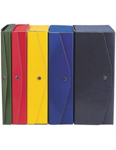 Scatola archivio King Mec Project - dorso 6 - 26x36 cm blu 23404 King Mec - 1