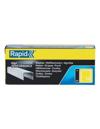 Punti metallici Rapid Super Strong a filo fine 13/4 conf. da 5000 - 11825700 Rapid - 1