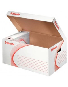 Scatola archivio Esselte Boxy Container con coperchio per Boxy 80 o 100 chiusura ad incastro - 128900 Esselte - 1