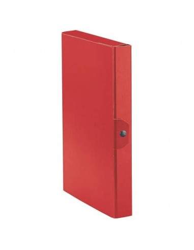 Cartelle portaprogetti Esselte C24 EUROBOX dorso 4 cm presspan biverniciato rosso - 390324160 Esselte - 1