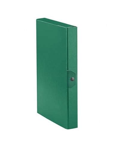Cartelle portaprogetti Esselte C24 EUROBOX dorso 4 cm presspan biverniciato verde - 390324180 Esselte - 1