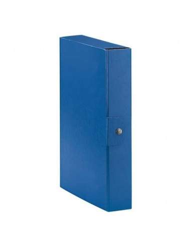 Cartelle portaprogetti Esselte C26 EUROBOX dorso 6 cm presspan biverniciato blu  - 390326050 Esselte - 1