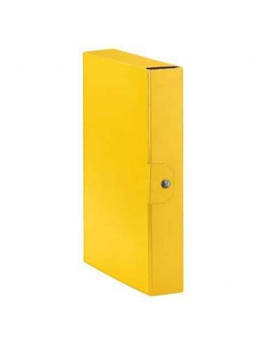 Cartelle portaprogetti Esselte C26 EUROBOX dorso 6 cm presspan biverniciato giallo - 390326090 Esselte - 1