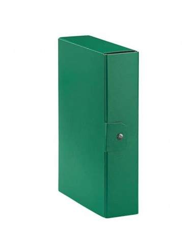 Cartelle portaprogetti Esselte C28 EUROBOX dorso 8 cm presspan biverniciato verde - 390328180 Esselte - 1