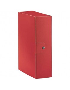 Cartella portaprogetti Esselte C30 EUROBOX dorso 10 cm presspan biverniciato rosso - 390330160 Esselte - 1