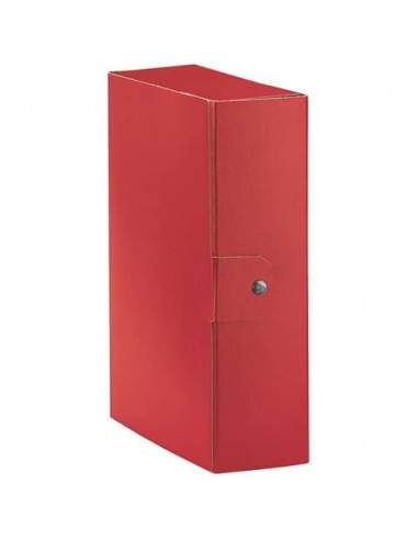 Cartella portaprogetti Esselte C30 EUROBOX dorso 10 cm presspan biverniciato rosso - 390330160 Esselte - 1