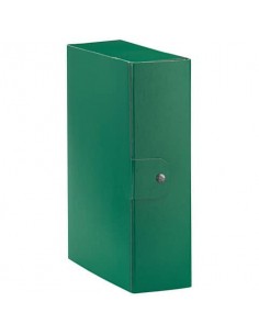 Cartella portaprogetti Esselte C30 EUROBOX dorso 10 cm presspan biverniciato verde - 390330180 Esselte - 1