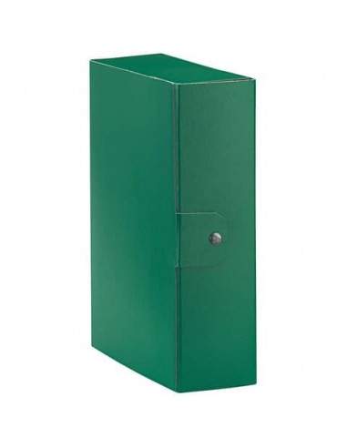 Cartella portaprogetti Esselte C30 EUROBOX dorso 10 cm presspan biverniciato verde - 390330180 Esselte - 1