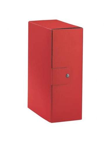 Cartella portaprogetti Esselte C32 EUROBOX dorso 12 cm presspan biverniciato rosso - 390332160 Esselte - 1