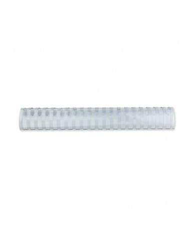 Dorsi plastici a 21 anelli GBC CombBind 38 mm a4 bianco conf da 50 dorsi - 4028205 GBC - 1