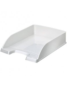 Vaschetta portacorrispondenza Leitz WOW in polistirolo A4 bianco metalizzato 52263001 Leitz - 1
