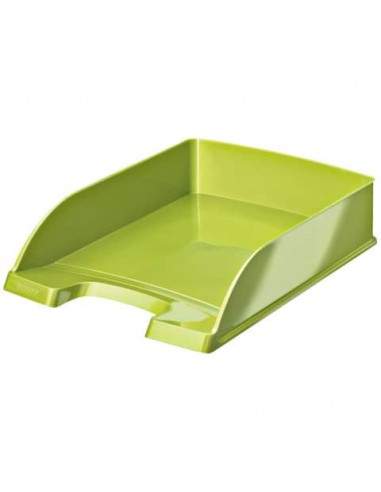 Vaschetta portacorrispondenza Plus Leitz WOW in polistirolo A4 verde metallizzato 52263064 Leitz - 1