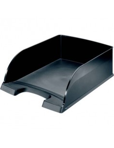 Vaschetta portacorrispondenza impilabile Leitz PLUS JUMBO in polistirolo A4 nero 52330095 Leitz - 1
