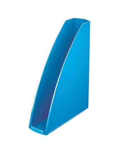 Portariviste Leitz WOW in polistirolo A4 blu metallizzato 52771036 Leitz - 1