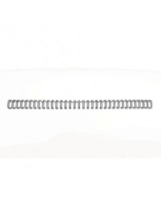 Spirali metalliche a 34 anelli GBC Wirebind 9 mm a4 nero conf da 100 spirali - RG810610 GBC - 1