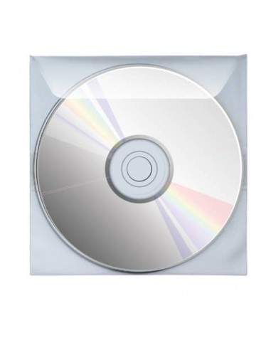 Buste porta CD/DVD FAVORIT trasparente conf. 25 pezzi - 100460134 Favorit - 1