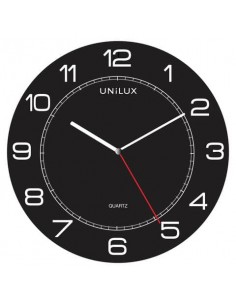 Orologio da parete al quarzo UNILUX Mega Ø 57,5 cm nero 400094568 Unilux - 1