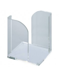 Dispenser MAUL portafoglietti acrilico trasparente 9x9 cm 1954005 Fellowes - 1