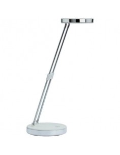 Lampada da scrivania a LED MAULpuck acciaio bianco 8201202  - 1
