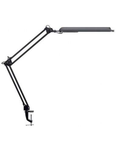 Lampada da scrivania MAUL a risparmio energetico MAULaltantic con morsetto metallo nero G23 11 W - 8213590  - 1