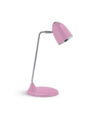 Lampada da scrivania MAULstarlet metallo cromato magenta E27 8 W 8231026  - 1