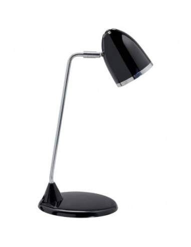 Lampada da scrivania MAULstarlet metallo cromato nero E27 8 W 8231090  - 1