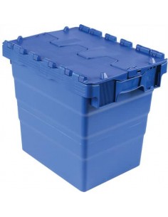 Cassa impilabile Viso 400x300x365 mm blu  DSW4336 Viso - 1