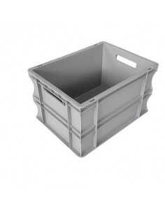 Cassa di movimentazione in PPL Viso 300x400x230 mm grigio E4322 Viso - 1