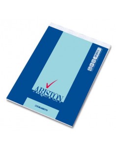 Blocco con punto metallico Blasetti Ariston 70 ff righe 1R A5 - 15x21 cm 1067 Blasetti - 1