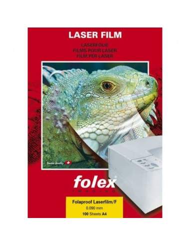 Film adesivo per laser e copiatrici Folex Folaproof traslucido 0,09 mm A3 Conf. 100 pezzi - 09734.090.43000 Folex - 1