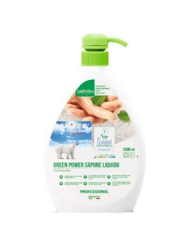 Sapone liquido mani, viso e vorpo SANITEC Green Power 1000 ml 4015 Sanitec - 1