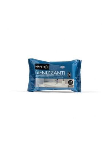 Salviette igienizzanti Perfetto profumate bianco conf. 20 salviette - 0268 Perfetto - 1