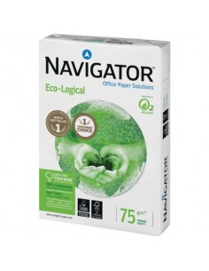 Carta per fotocopie A4 Navigator Ecological 75 g/m² Risma da 500 fogli - NEC0750088 Navigator - 1