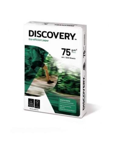 Carta per fotocopie A4 Discovery 75 g/m²  Risma da 500 fogli - NDI0750212 Discovery - 1