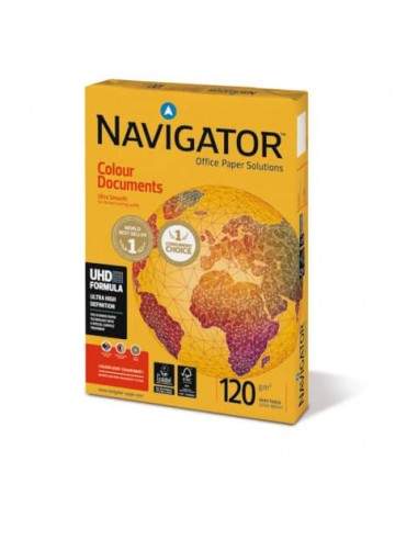 Carta per fotocopie A4 Navigator Colour Documents 120 g/m² Risma da 250 fogli - NCD1200071 Navigator - 1