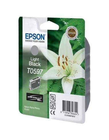 Cartuccia inkjet ink pigmentato blister RS+RF T0597 Epson nero chiaro C13T05974020 Epson - 1