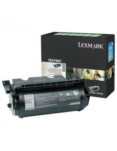 Toner alta resa return program Lexmark nero 12A7462 Lexmark - 1